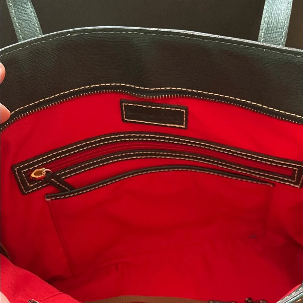 Dooney & Bourke Forest Green Tote - Picture 4 of 5